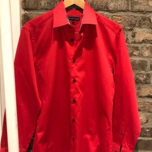 Men’s Red Dress Shirt